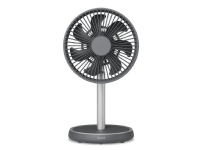 Duux Fan | Rize Flex | Standventilator | Grå | Diameter 21 cm | Antal hastigheder 4 | Oscillation | 10 W | Nej