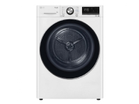 LG RH90V9AV2N, Fristående, Frontmatad, Värmepump, Vit, Rotations-, Röra, Höger