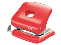 Produktfoto för Hulapparat Rapid FC30 2-huls 30 ark Lys rød