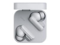 CMF Buds 2a - True wireless-hodetelefoner med mikrofon - i øret - Bluetooth - aktiv støydemping - lysegrå