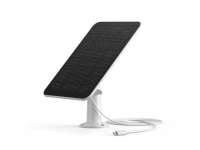 Switchbot solcellepanel for utendørs flomlyskamera