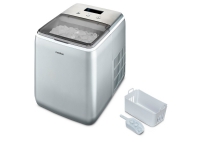 MEDION MD 11950 Indbygget/fritstående isterningefremstiller 15 kg/24t Blå, Grå, Metallic