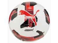 PUMA Orbita 6, Rød, Hvid, 32-panel bold, 69 cm, Unisex, Ethylenvinylacetat (EVA), Polyester, Gummi, Termoplastisk polyurethan (TPU), 1 stk