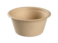 Portionsbæger, ABENA Cater-Line, 3cm, Ø6,3cm, 60 ml, 60 ml, nature, sukkerrør, 60 ml - (20 stk.)