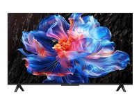 TCL 55V6C - 55 Diagonalklasse (54.5 synlig) - V6C Series LED-bakgrunnsbelyst LCD TV - Smart TV - Google TV - 4K UHD (2160p) 3840 x 2160 - HDR - børstet metall