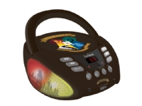 Lexibook Harry Potter CD/MP3-afspiller - Hogwarts, Bluetooth 5.0, sort