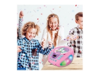 CD-afspiller til børn med Bluetooth - Lexibook Enhjørning, pink