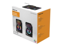 DENVER GAS-500 - Højttalere - til PC - 6 Watt (Total)