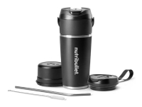 NutriBullet Flip NBP016B - Mikser - 590 ml - trådløs - svart