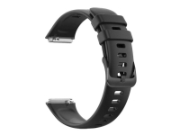 FIXED - Klokkestropp for aktivitetssporer - silikon - svart - for Huawei Band 8, Band 9