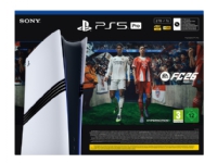 Sony PlayStation 5 Pro + EA Sports FC 26 Bundle, PlayStation 5 Pro, Sort, Hvid, GDDR6, AMD, AMD Radeon, 120 Hz