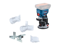 Bosch Powertools Cordless Edge Router GKF 18V-8 Professional solo, 18Volt (blue/black, without battery and charger) - SOLO