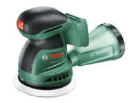 Bosch EasyOrbit 18V-10, excenterslip, svart, grön, 10000 OPM, 23000 OPM, 1 mm, 5,5 m/s²