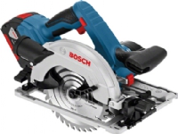 Bosch GKS 18V-57 G Professional - Cirkelsåg - sladdlös - 165 mm - 2 batterier - 18 V
