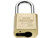 Burg Wächter 116 PC 50 HB 80 Niro Hængelås Messing Profilcylinder-hængelås