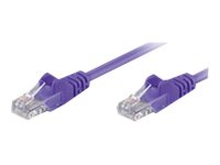 MicroConnect – Nätverkskabel – RJ-45 (hane) till RJ-45 (hane) – 10 m – UTP – CAT 5e – lila