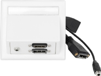 VivoLink – Strömuttag – minihörlurskontakt 3,5 mm HDMI DisplayPort