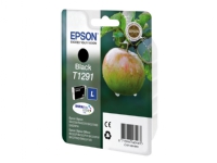 Epson T1291 - L-størrelse - svart - original - blære med RF-alarm - blekkpatron - for Stylus SX230, SX235, SX430, SX438 WorkForce WF-3010, 3520, 3530, 3540, 7015, 7515, 7525 Skrivere & Scannere - Blekk, tonere og forbruksvarer - Blekk