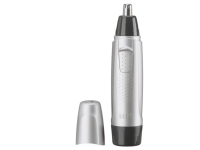Braun Exact EN 10 - Næsehårs Trimmer - trådløs - sølv/sort Hårpleie - Skjegg/hårtrimmer - Nesehårstrimmer
