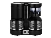 Krups Duothek Plus, Kaffebrygger (drypp), 1 l, Malt kaffe, 2200 W, Sort Kjøkkenapparater - Kaffe - Kaffemaskiner
