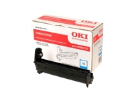 OKI - Cyan - original - trommelsett - for C5550 MFP, 5800dn, 5800Ldn, 5800n, 5900cdtn, 5900dn, 5900dtn, 5900n Skrivere & Scannere - Blekk, tonere og forbruksvarer - Tonere