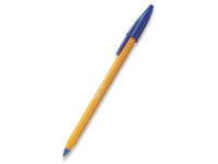 BIC Orange - Kulepenn - blå - oljebasert blekk - 0.8 mm - fin (en pakke 20) Skriveredskaper - Kulepenner & Fyllepenner - Kulepenner uten trykk-knapp