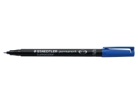 STAEDTLER Lumocolor 313 – Markering – permanent – blå – 0.4 mm – superfin