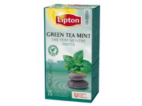 Te Lipton Green Tea Mint 25breve/pak – (25 x 6 pakker)