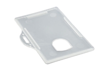 ID-korthållare liggande plast transparent – (10 st.)