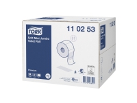 Toiletpapir Tork T2 Premium Jumbo Mini Soft 2-lag hvid 170m – (12 ruller pr. karton)