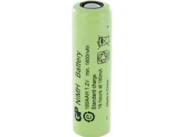 GP Batterier Mignon (AA)-Akku NiMH GP180AAH 1800 mAh 1,2 V 1 St ...
