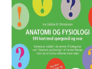 Anatomi og fysiologi: 599 spørgsmål og svar | Gebhardt Christensen