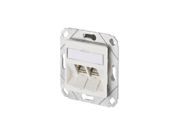 METZ CONNECT 1309107003-E RJ-45 Grau Steckdose 1309107003-E