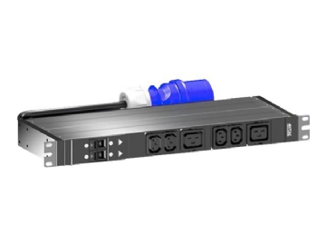Rittal PDU Basic - Strømfordelingsenhed (rackversion) - AC 230 V - 7.4 ...
