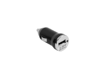 InLine USB KFZ Ladegerät Stromadapter, 12/24VDC zu 5V DC/1A, Mini,  Universal, Auto, 5 V, 15 W, 1 A, Schwarz