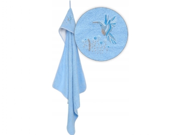 Terry hooded towel ROBIN, 80x80cm