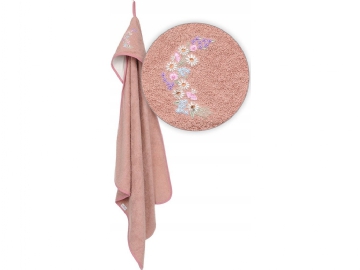Terry hooded towel ROBIN, 80x80cm